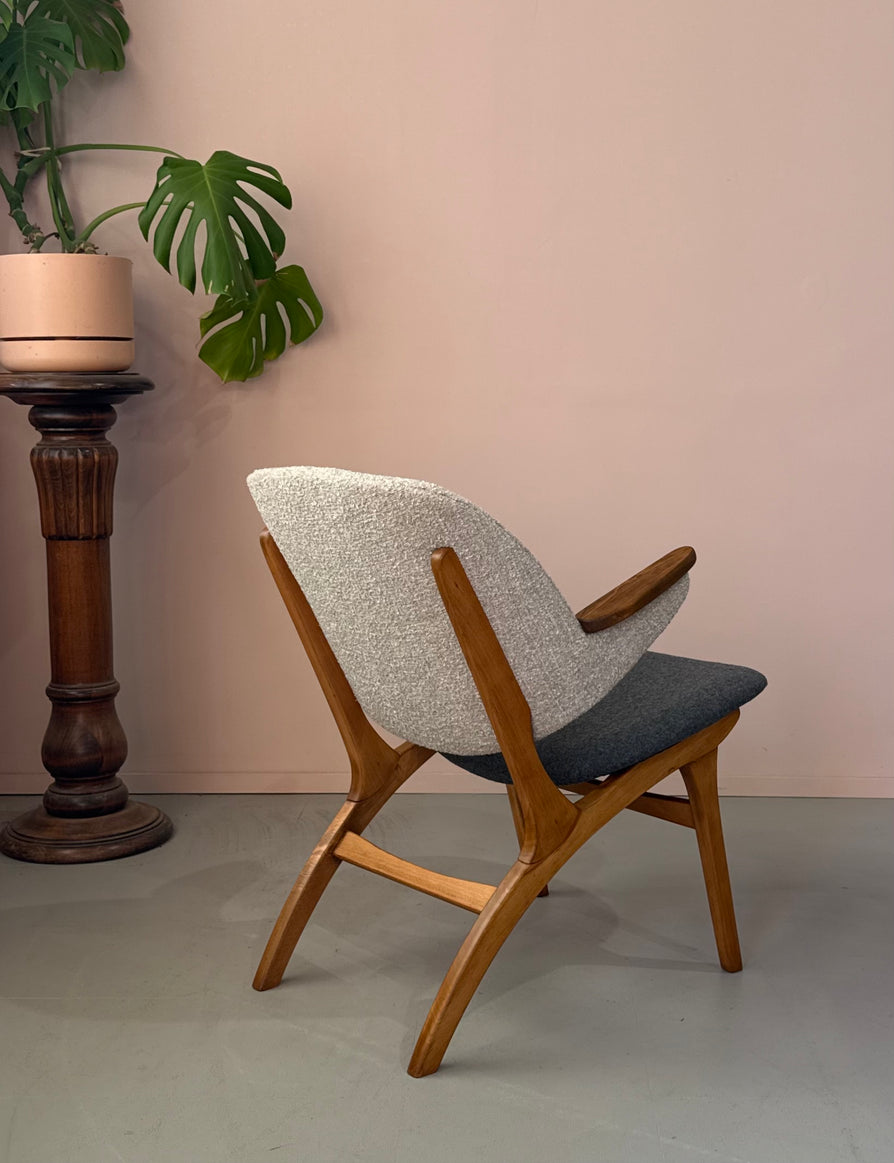 Carl Edward Matthes Chair with New Upholstery