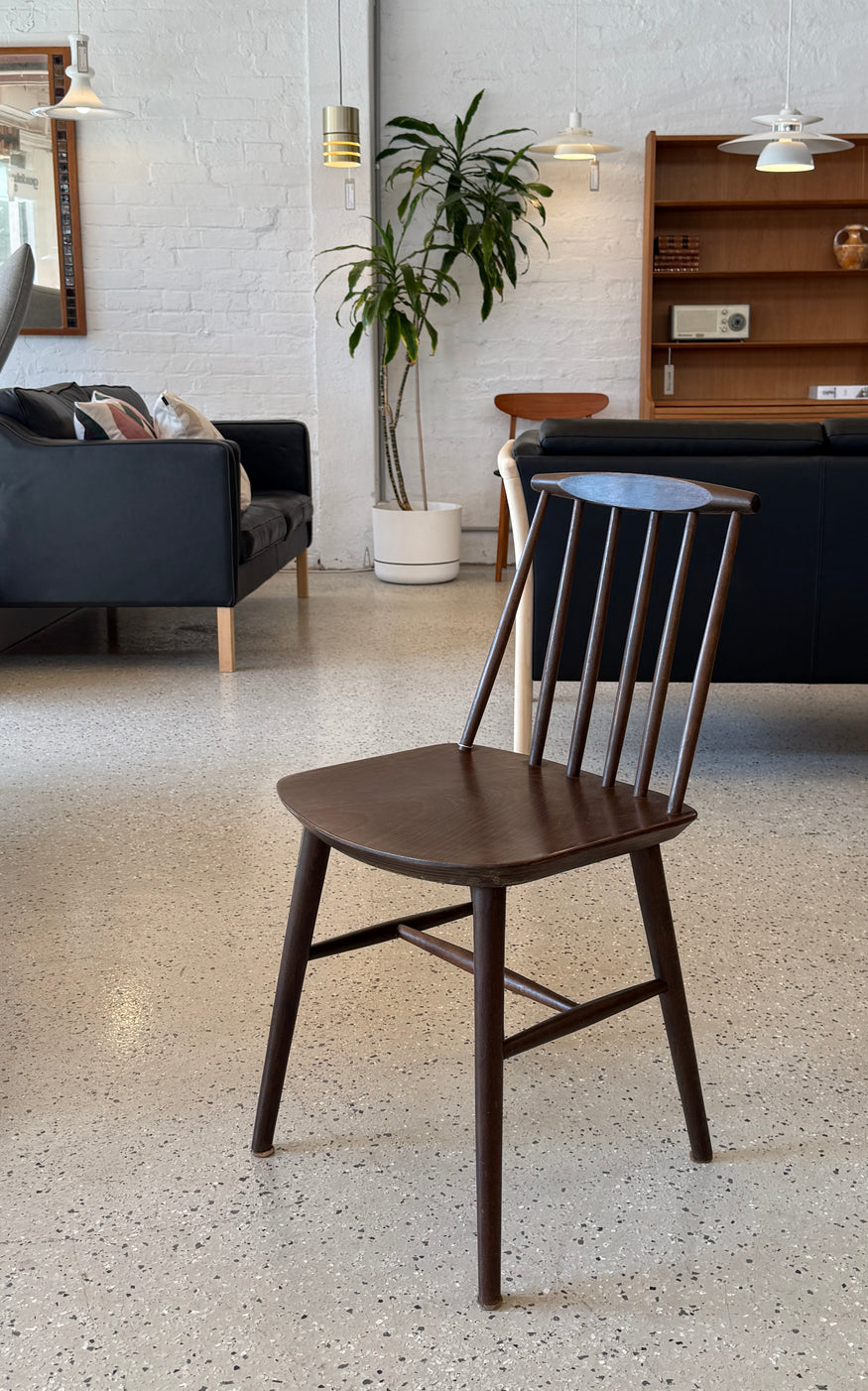 Danish Spindle-Back Chair