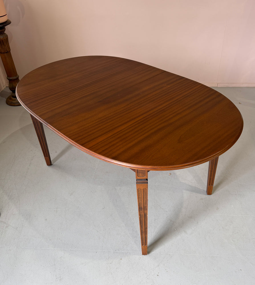 Oval Extension Dining Table by TH Brown