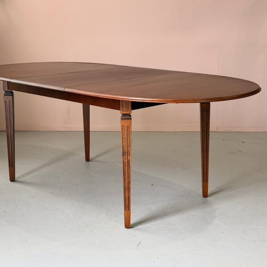 Oval Extension Dining Table by TH Brown