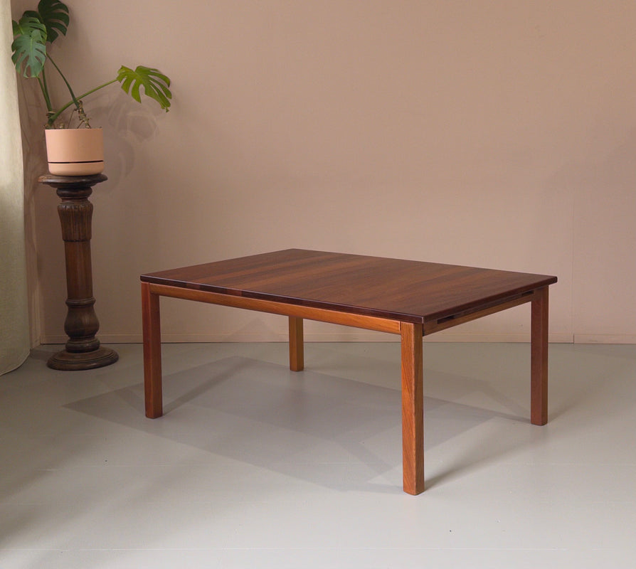 Haslev Møbelsnedkeri Extension Coffee Table in Solid Teak