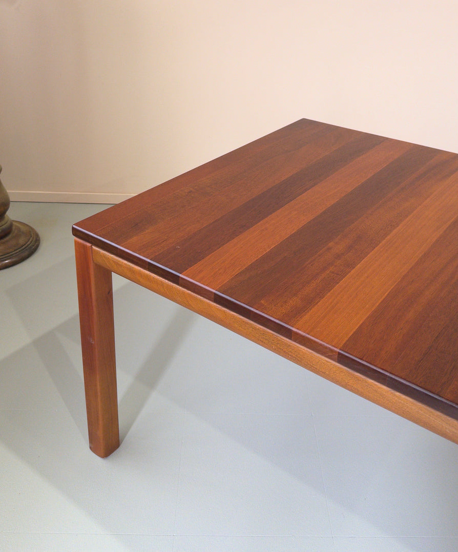 Haslev Møbelsnedkeri Extension Coffee Table in Solid Teak