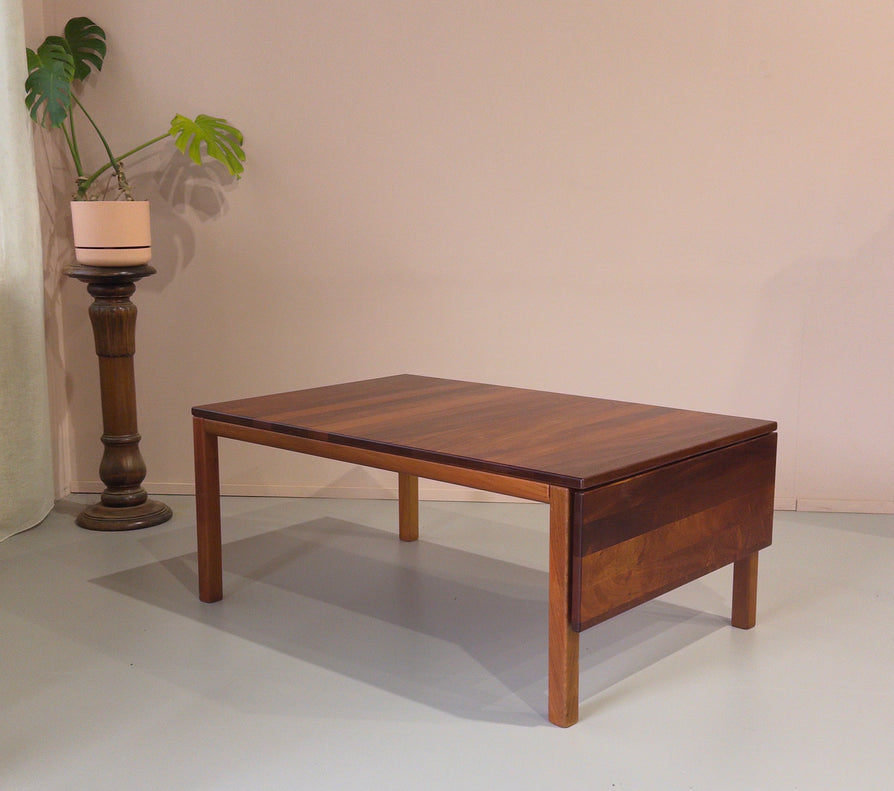 Haslev Møbelsnedkeri Extension Coffee Table in Solid Teak