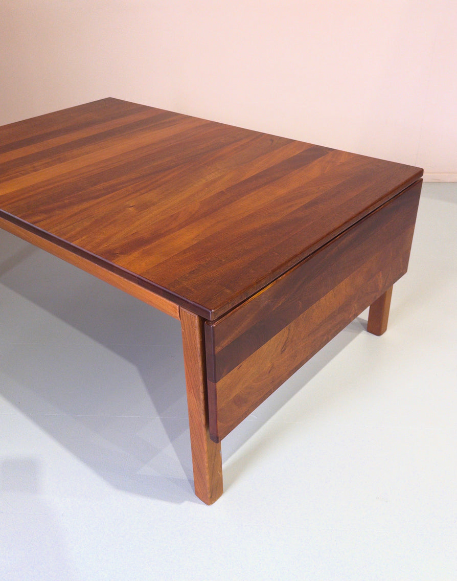 Haslev Møbelsnedkeri Extension Coffee Table in Solid Teak