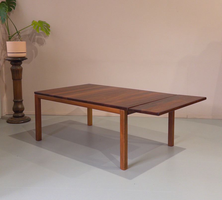 Haslev Møbelsnedkeri Extension Coffee Table in Solid Teak