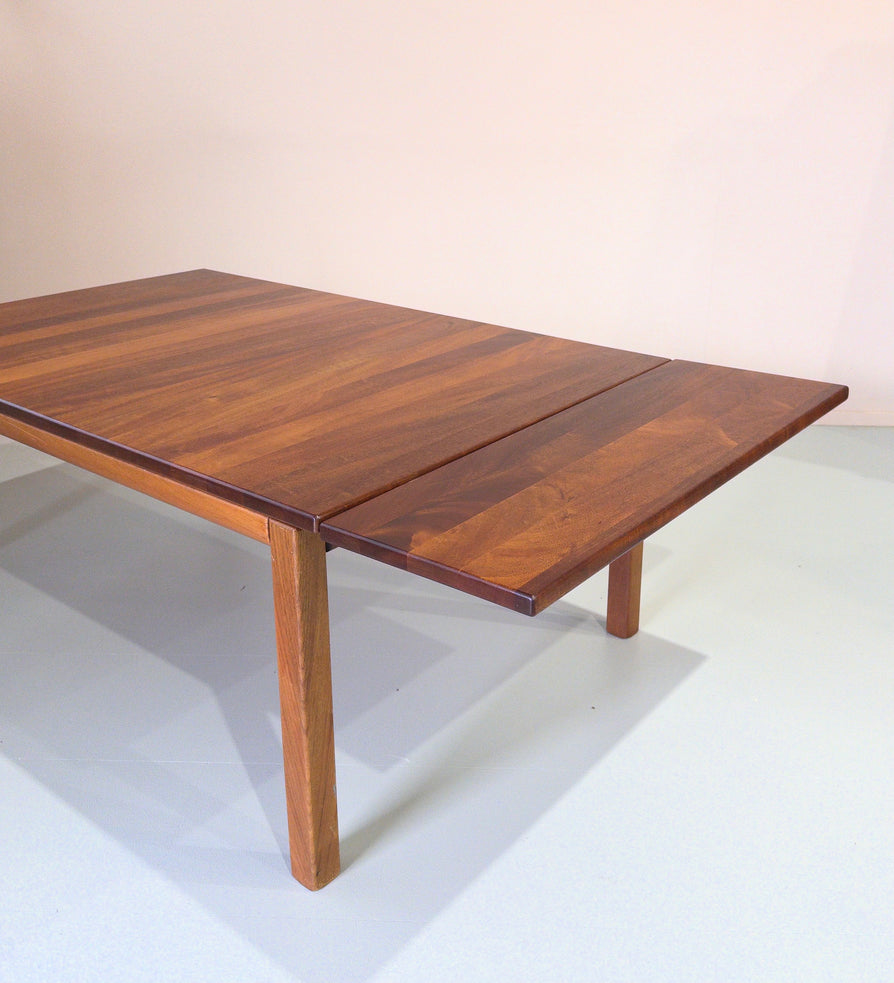 Haslev Møbelsnedkeri Extension Coffee Table in Solid Teak