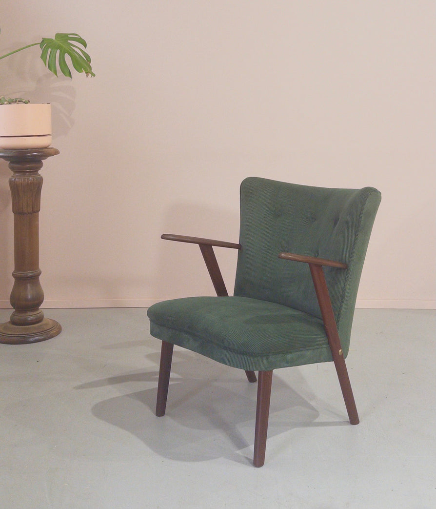 Danish Cocktail Chair in New Fabric