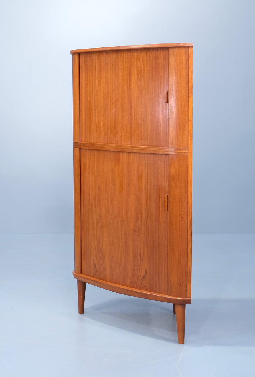 Hovmand Olsen Corner Cabinet in Teak