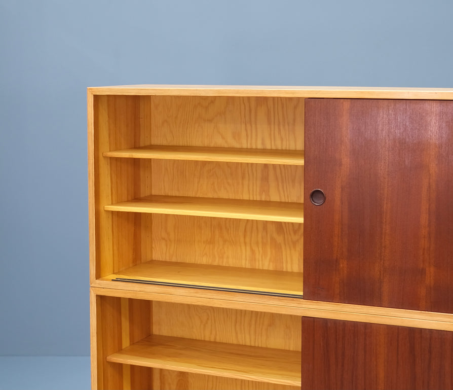 Børge Mogensen Cabinet / Sideboard in Teak & Nordic Pine