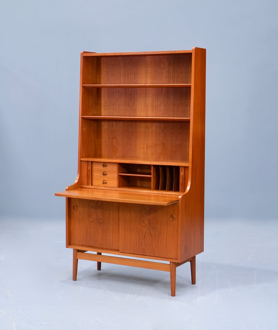 Johannes Sorth Bookcase / Bureau in Teak