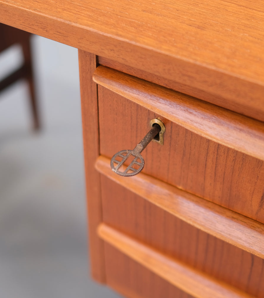 Danish Writing Desk in Teak