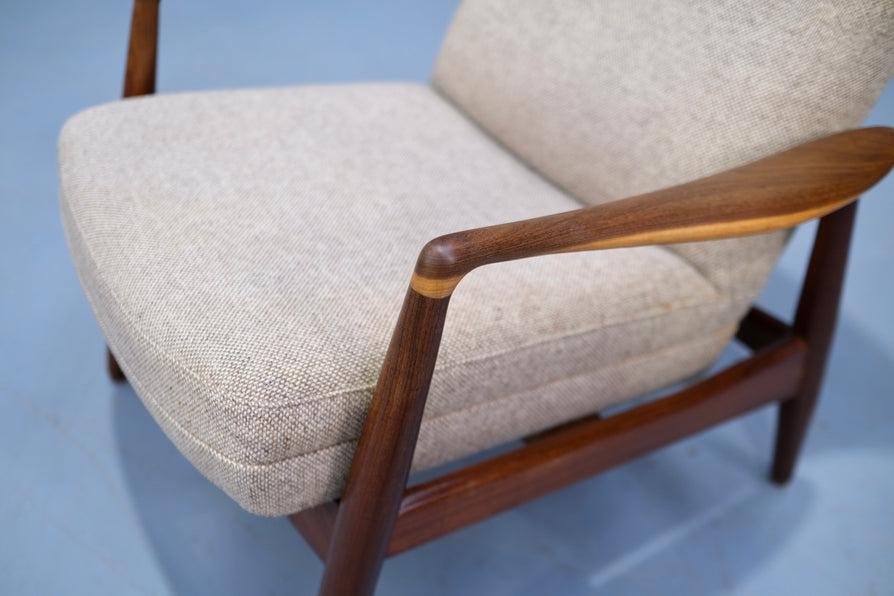 Aksel Bender Madsen High-Back Reclining Lounge Chair