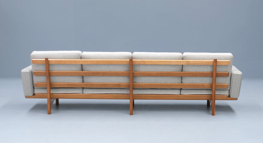 Hans J Wegner GE236/4 Sofa in New Wool