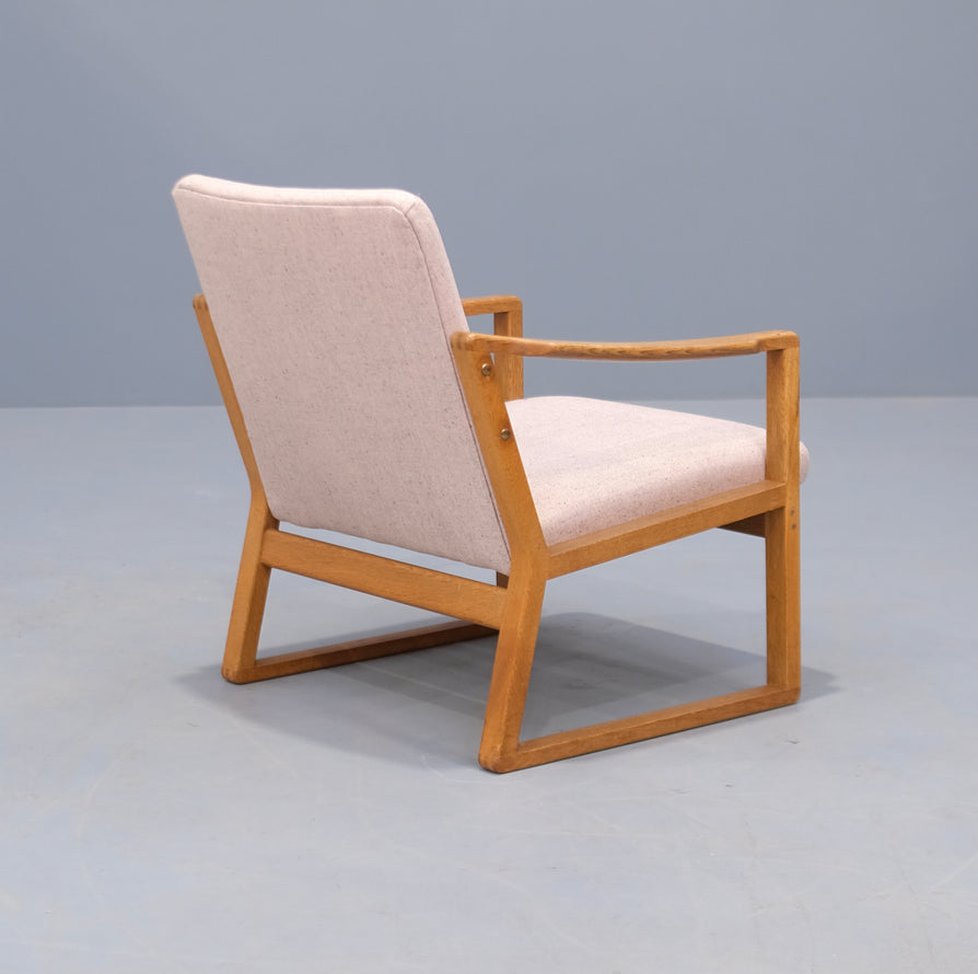 Børge Mogensen Easy Chairs in Oak