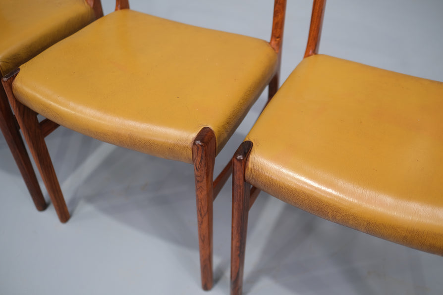 Four Arne Wahl Iverson Dining Chairs