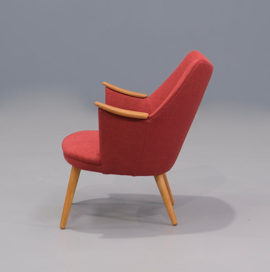 Danish Armchair in New Fabric