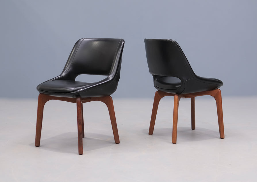 Six Danish Deluxe Dining Chairs