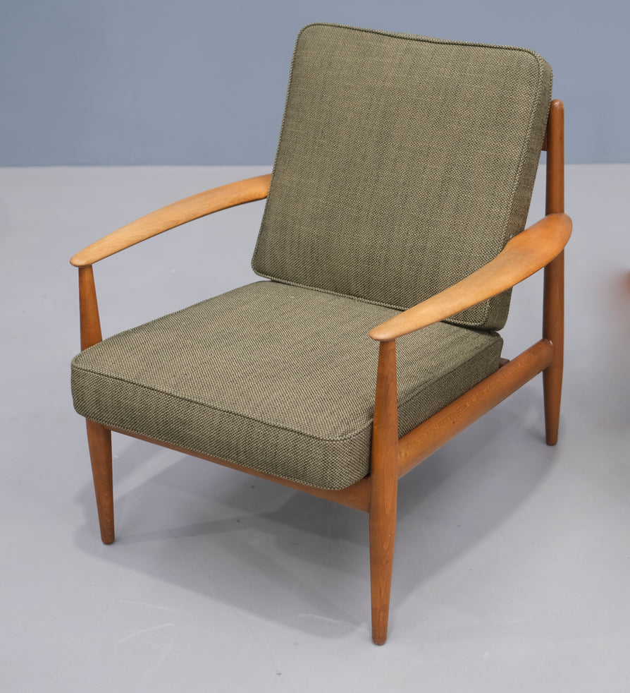 Pair of Grete Jalk Lounge Chairs