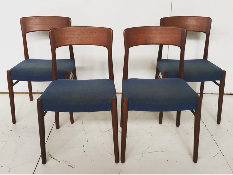 Four Henning Kjærnulf Model 26 Dining Chairs