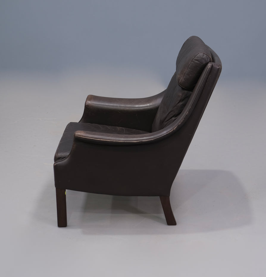 Aage Christiansen High-Back Lounge Chair