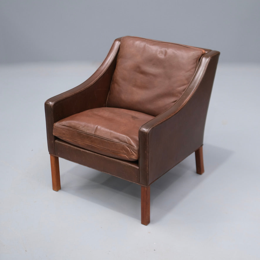Mogensen 2207 Lounge Chair in Leather