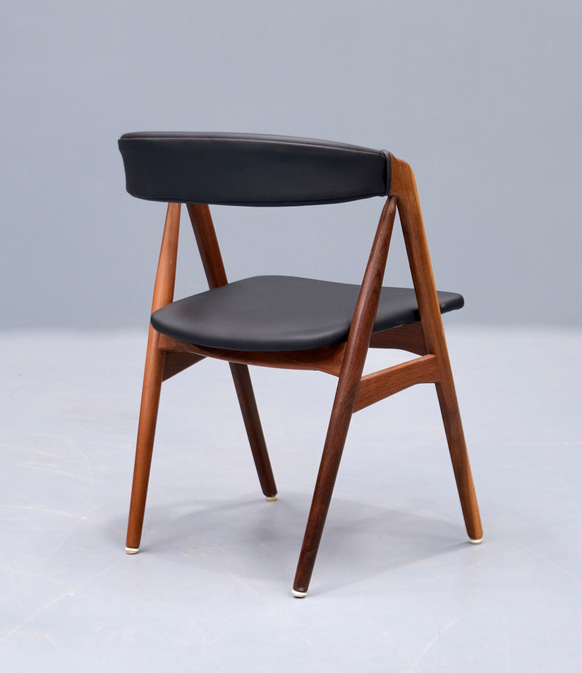 Danish Compass Chair in Teak by Harlev