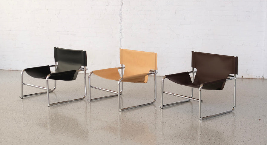 T1 Sling Chair in Black by OMK1965
