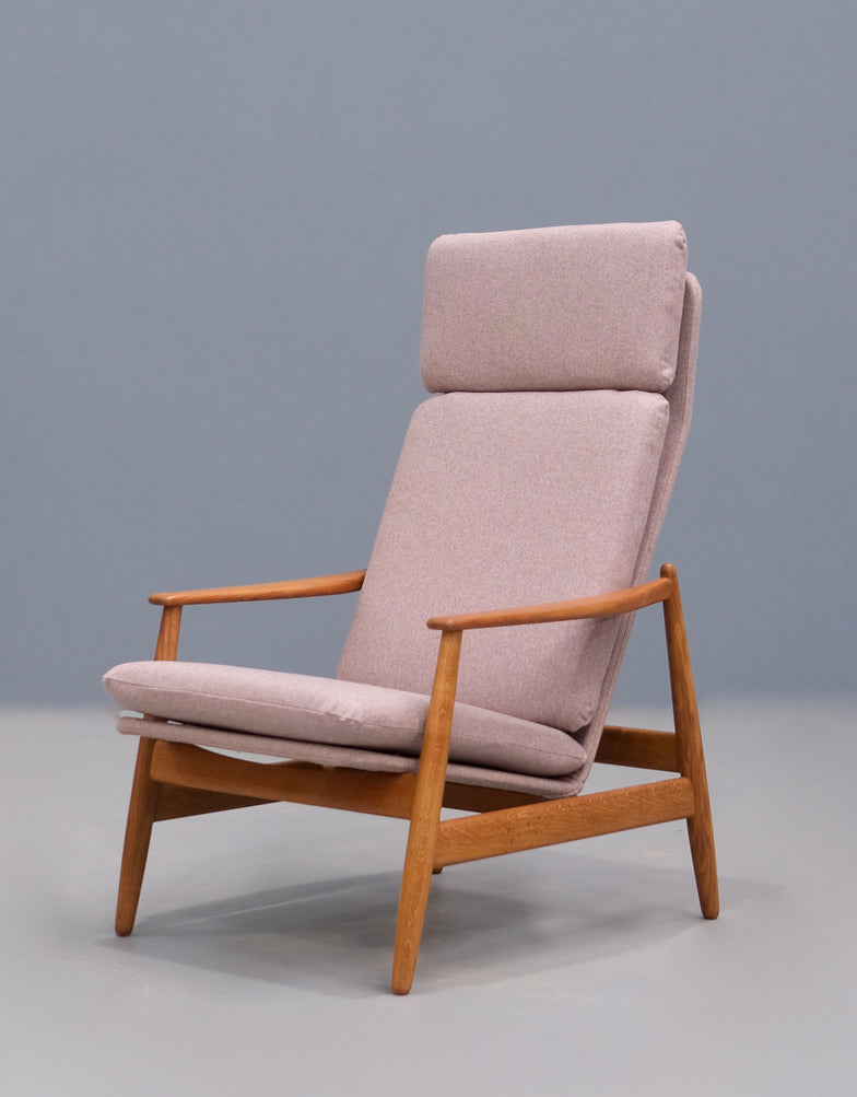 Danish Easy Chair in Oak