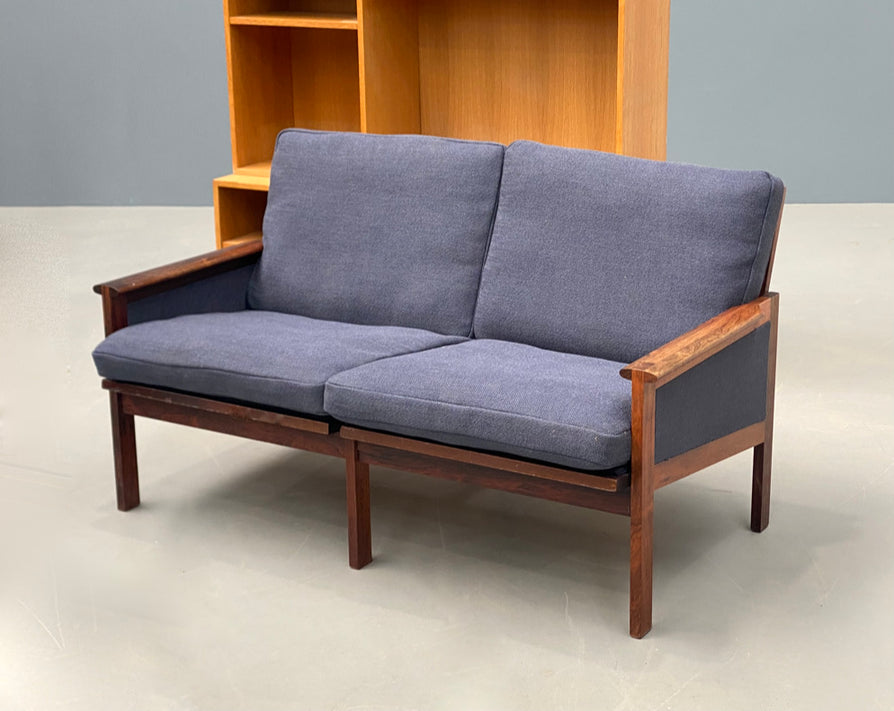 Illum Wikkelsø Model #4 Two-Seater Sofa