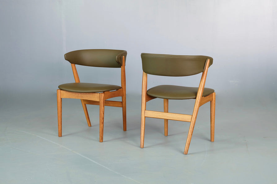 Helge Sibast No. 7 Chair in Oak & New Leather