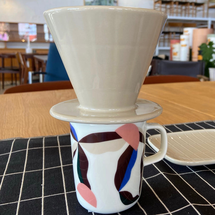Marimekko Oiva Coffee Dripper - Tiiliskivi