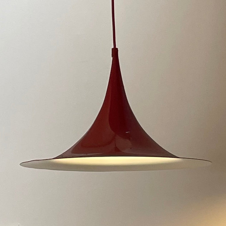 Claus Bonderup and Torsten Thorup for Fog Morup 'Semi' Pendant in Red