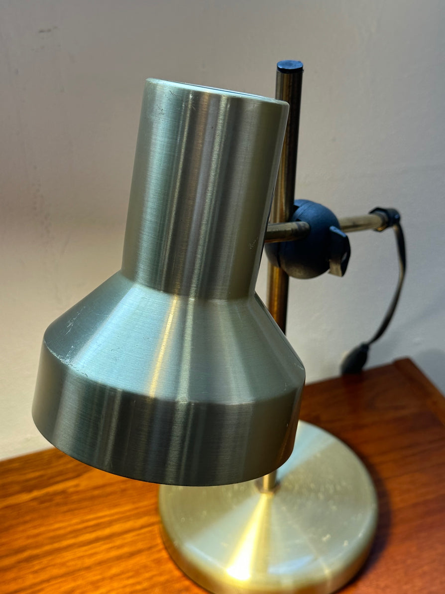 Mid-Century Desk Lamp in Brass