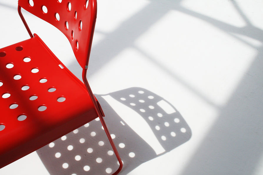 Omkstak chair by OMK1965 (Traffic Red)