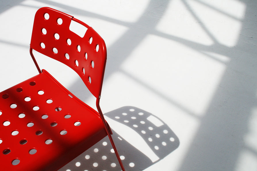 Omkstak chair by OMK1965 (Traffic Red)
