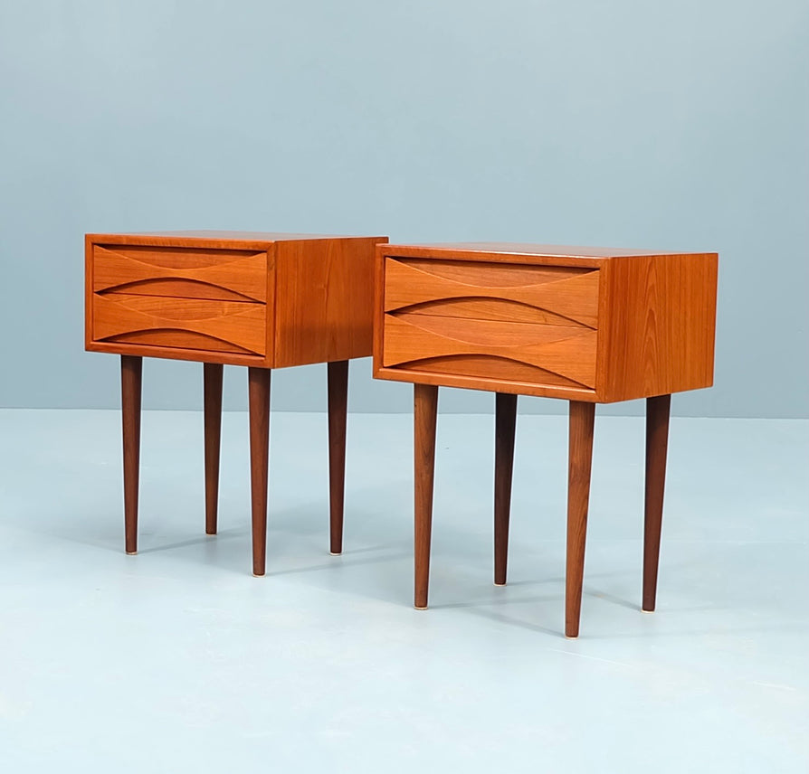 Pair of Niels Clausen Bedside Tables